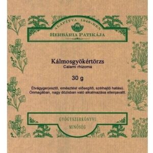 Herbária kálmosgyökértörzs