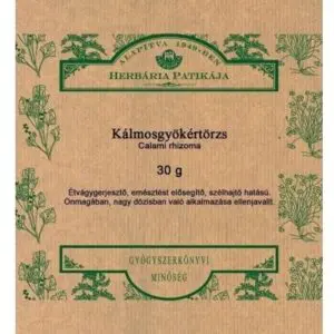 Herbária kálmosgyökértörzs