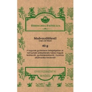 Herbária medveszőlőlevél tea