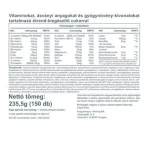 Vitaking Daily One Multivitamin tabletta - 150db - Image 2 Vitaking Daily One Multivitamin tabletta - 150db - Image 2