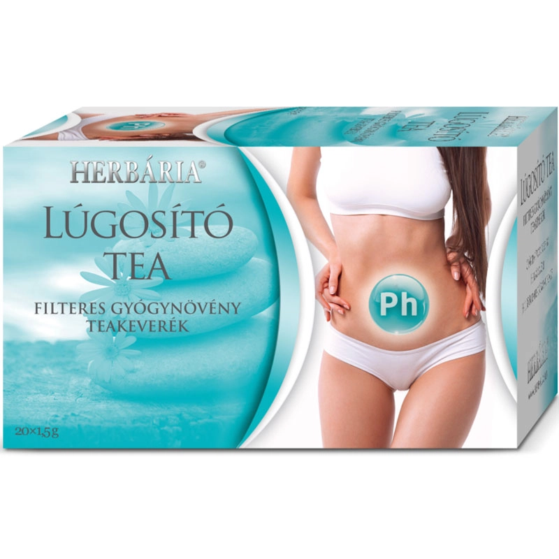 Herbária Lúgosító filteres tea - 20 filter Herbária Lúgosító filteres tea - 20 filter