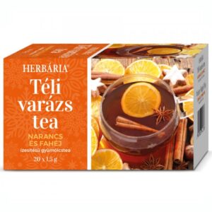 Herbária Téli Varázs narancs és fahéj ízű gyümölcs tea - 20 filter