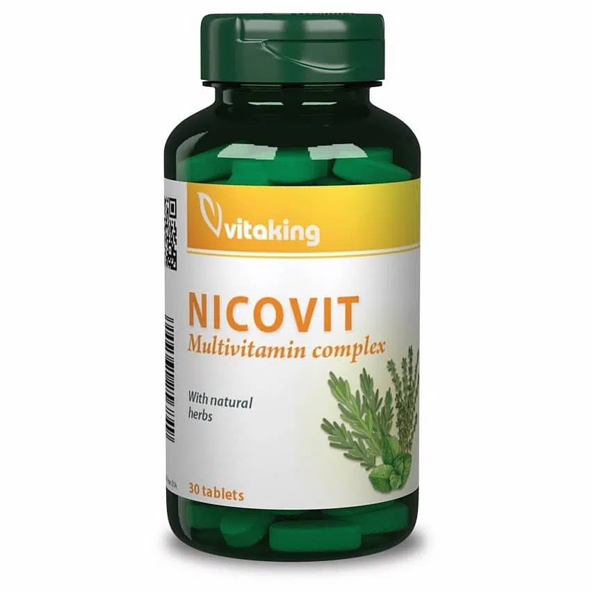 Vitaking nicovit komplex vitamin - 30db Vitaking nicovit komplex vitamin - 30db