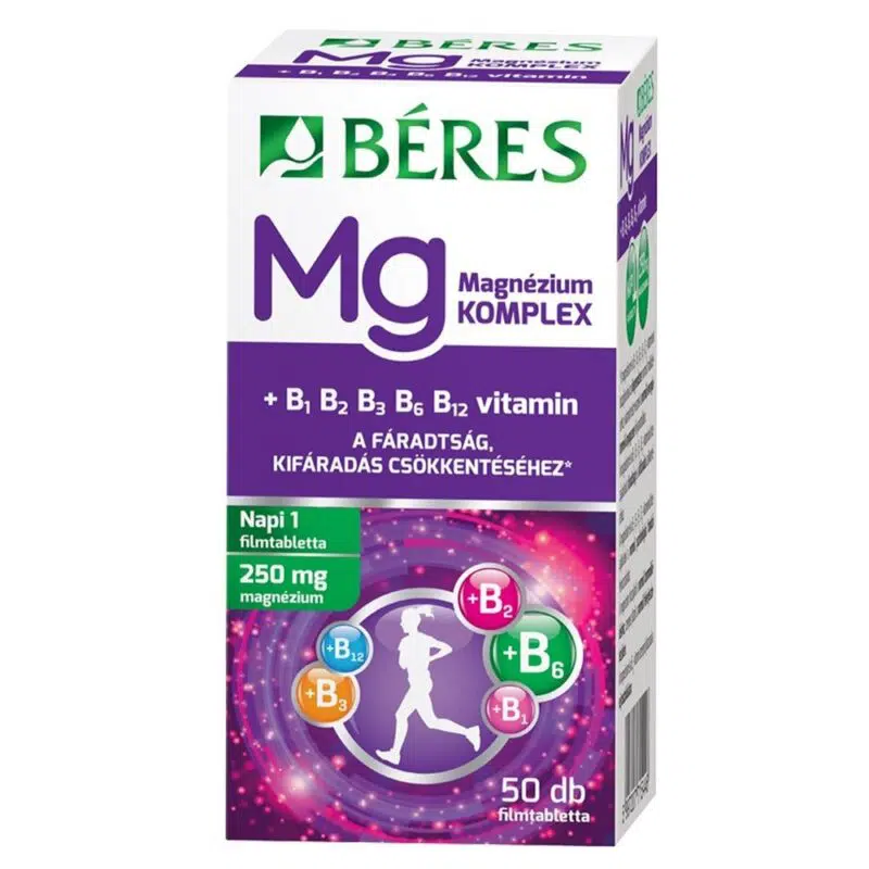 Béres Magnézium Komplex filmtabletta - 50db Béres Magnézium Komplex filmtabletta - 50db