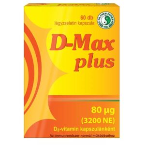 Dr. Chen D-Max plus D3-vitamin 3200NE kapszula - 60db