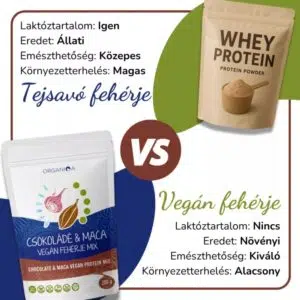 Organiqa 100% bio csokoládé-maca vegán fehérje mix - 200g - Image 2 Organiqa 100% bio csokoládé-maca vegán fehérje mix - 200g - Image 2