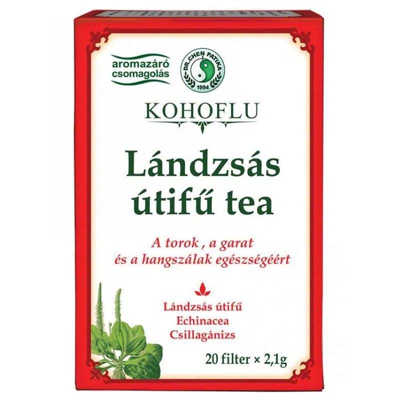 Dr. Chen Lándzsás útifű tea - 20 filter Dr. Chen Lándzsás útifű tea - 20 filter