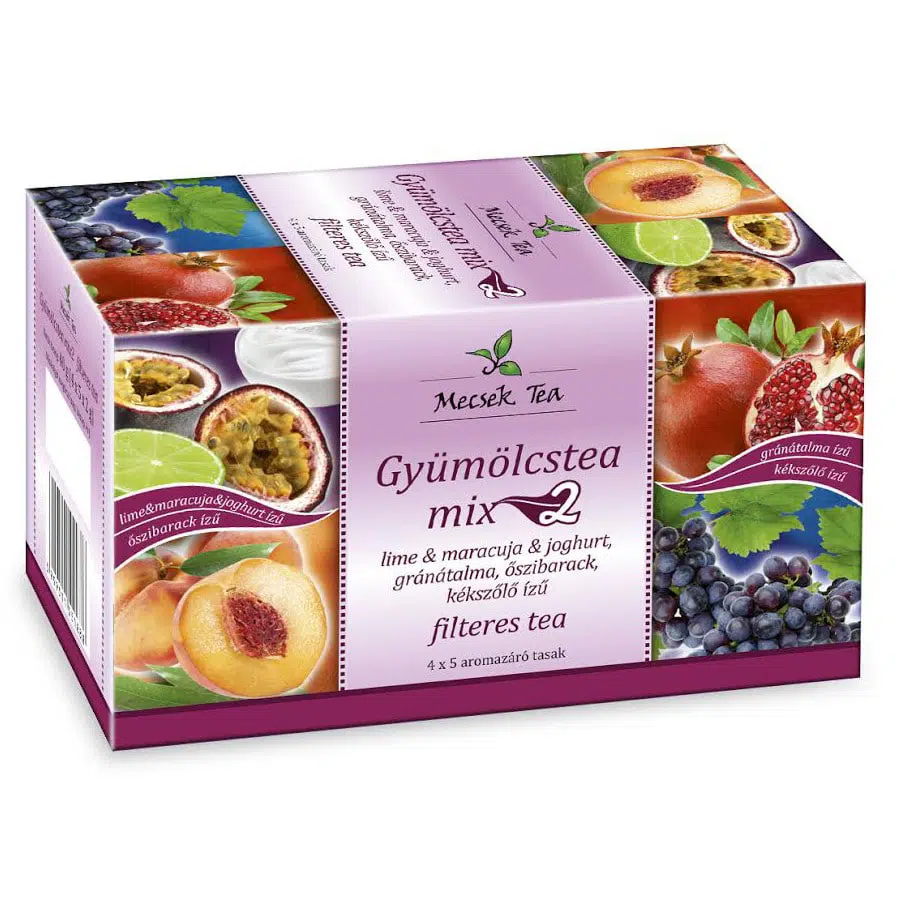 Mecsek Gyümölcstea mix2 - 4x5 filter Mecsek Gyümölcstea mix2 - 4x5 filter