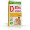 Naturland D-vitamin 4000NE Forte tabletta - 60db