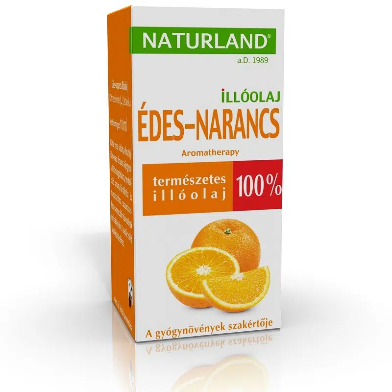 Naturland Édes-narancs illóolaj - 10ml Naturland Édes-narancs illóolaj - 10ml