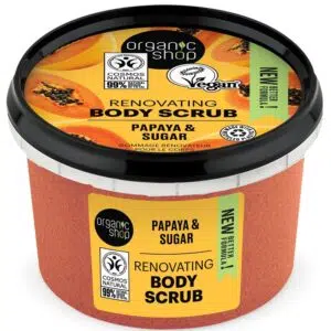 Organic Shop Bőrradír bio papayával és cukorral - 250ml