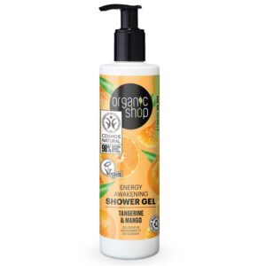 Organic Shop Ébresztő tusfürdő bio mandarin és mangó kivonattal - 280ml