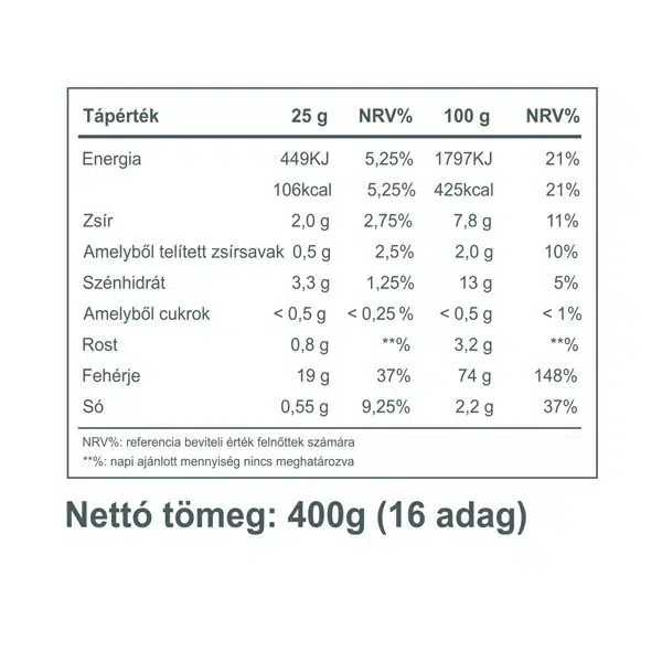 Vitaking Protein csoki-fahéj növényi fehérje italpor - 400g - Image 3 Vitaking Protein csoki-fahéj növényi fehérje italpor - 400g - Image 3