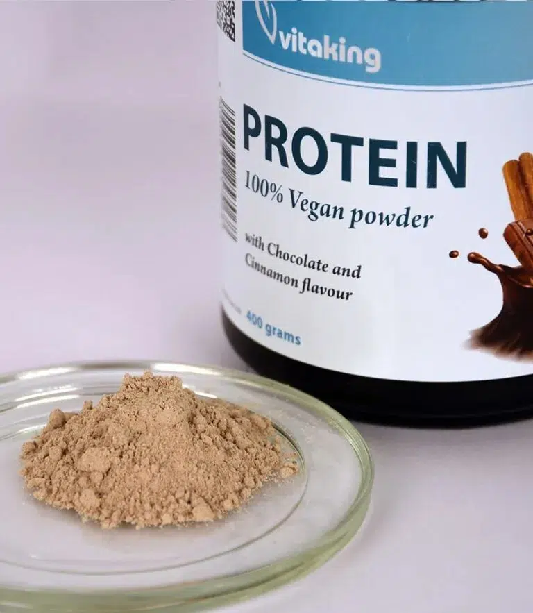 Vitaking Protein csoki-fahéj növényi fehérje italpor - 400g Vitaking Protein csoki-fahéj növényi fehérje italpor - 400g