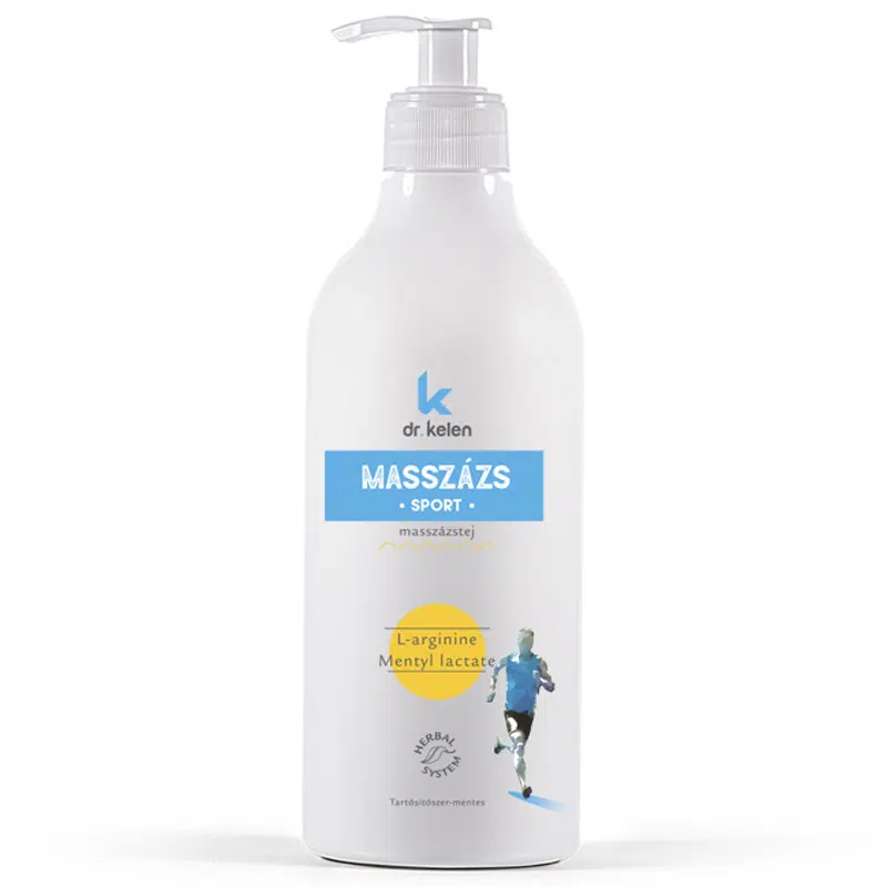 Dr. Kelen Sport masszázstej - 500ml Dr. Kelen Sport masszázstej - 500ml
