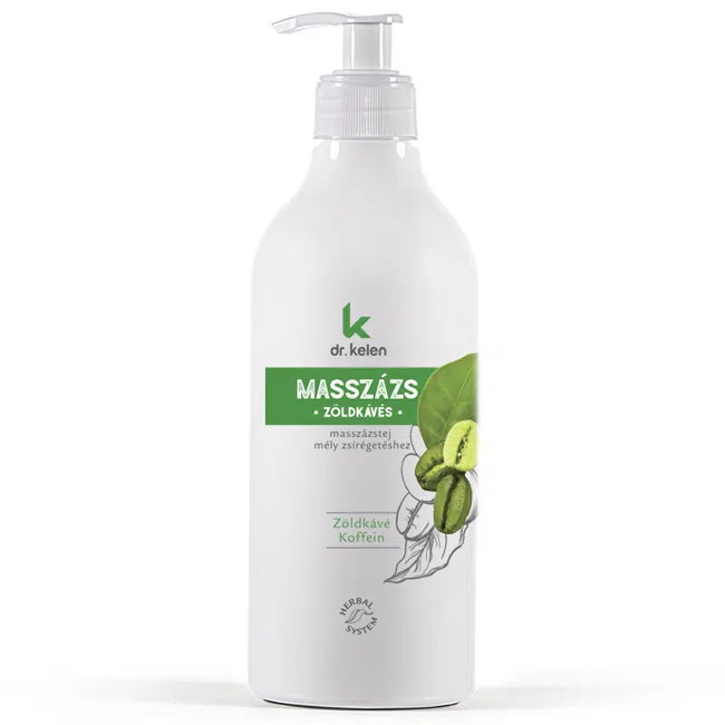 Dr. Kelen Zöld kávés masszázstej - 500ml Dr. Kelen Zöld kávés masszázstej - 500ml