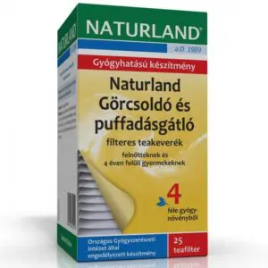 Naturland görcsoldó tea - 25 filter