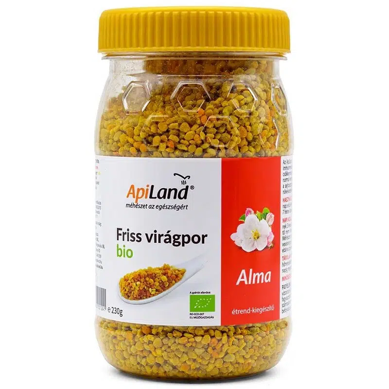 Apiland Friss virágpor bio alma - 230g Apiland Friss virágpor bio alma - 230g