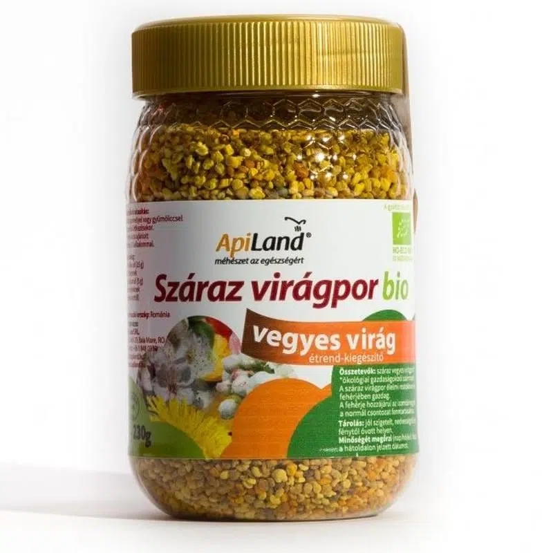 Apiland Száraz virágpor bio - 230g Apiland Száraz virágpor bio - 230g