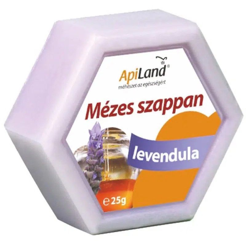 Apiland mézes, levendulás szappan - 100g Apiland mézes, levendulás szappan - 100g