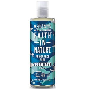 Faith in Nature Fragrance Free - illatmentes tusfürdő - 400ml