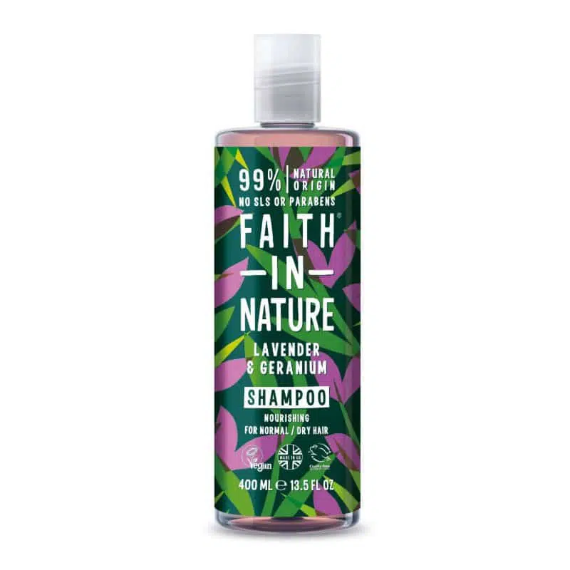 Faith in Nature levendula és geránium sampon - 400 ml Faith in Nature levendula és geránium sampon - 400 ml