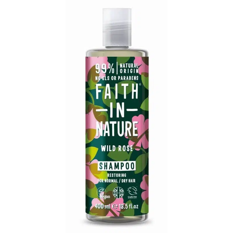 Faith in Nature Vadrózsa sampon - 400ml Faith in Nature Vadrózsa sampon - 400ml