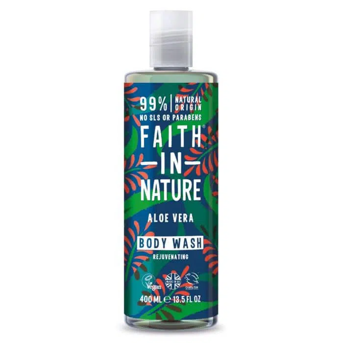 Faith in Nature Bio aloe vera tusfürdő - 400ml Faith in Nature Bio aloe vera tusfürdő - 400ml