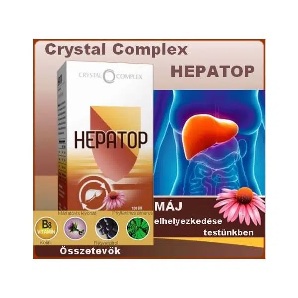 Vita Crystal Complex Hepatop kapszula - 100db Vita Crystal Complex Hepatop kapszula - 100db