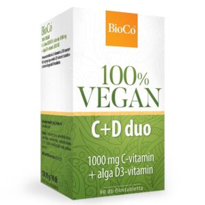 BioCo 100% VEGAN C+D duo C-vitamin 1000 mg