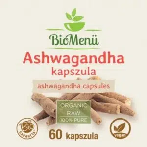 Biomenü Bio Ashwagandha kapszula - 60db - Image 2 Biomenü Bio Ashwagandha kapszula - 60db - Image 2