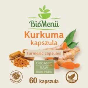 Biomenü Bio Kurkuma kapszula - 60db - Image 2 Biomenü Bio Kurkuma kapszula - 60db - Image 2