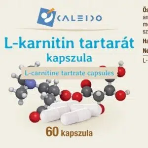 Caleido L-Karnitin Tartarát kapszula - 60db - Image 2 Caleido L-Karnitin Tartarát kapszula - 60db - Image 2