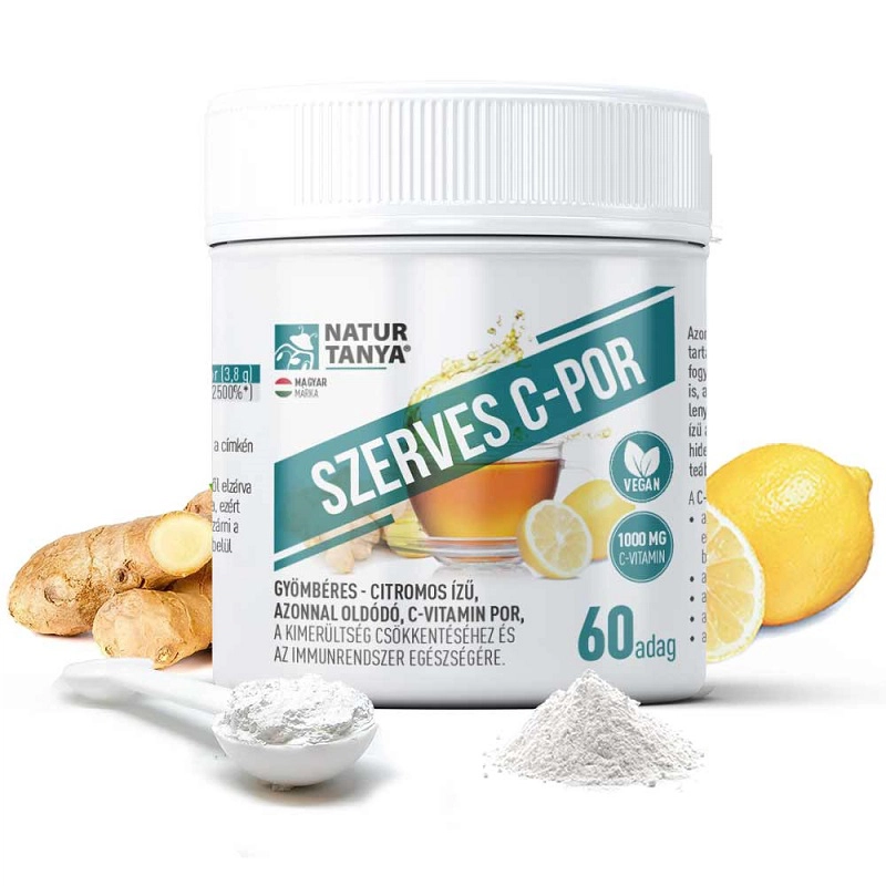 Natur Tanya Szerves C-vitamin por citromos 60 adag - 114g Natur Tanya Szerves C-vitamin por citromos 60 adag - 114g