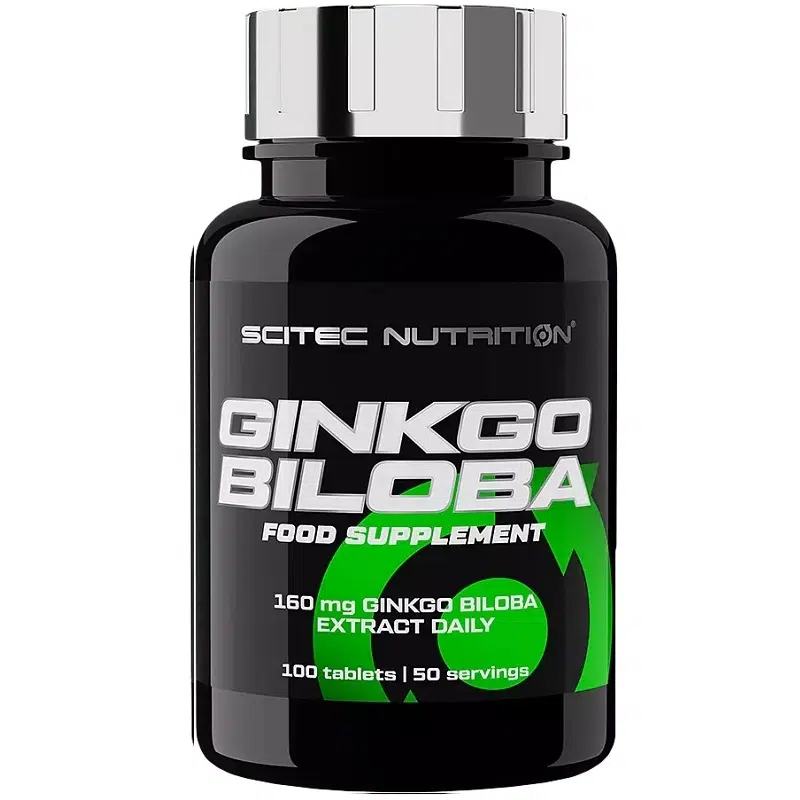 Scitec Essentials Ginkgo Biloba tabletta - 100db Scitec Essentials Ginkgo Biloba tabletta - 100db