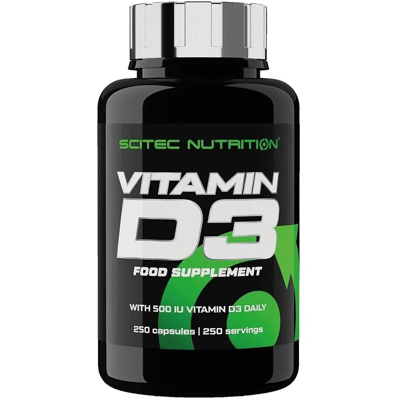 Scitec Nutrition Vitamin D3 kapszula - 250db Scitec Nutrition Vitamin D3 kapszula - 250db