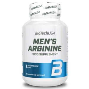 BioTech USA Men's Arginine kapszula - 90db