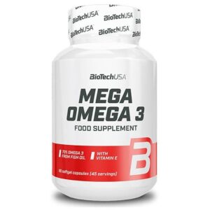 BioTech USA Mega Omega-3 gélkapszula - 90db
