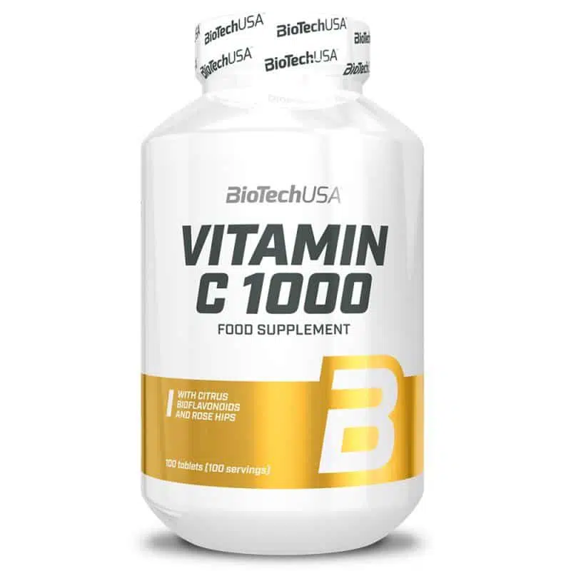 BioTech USA C-vitamin 1000mg + Bioflavonoid tabletta - 100db BioTech USA C-vitamin 1000mg + Bioflavonoid tabletta - 100db