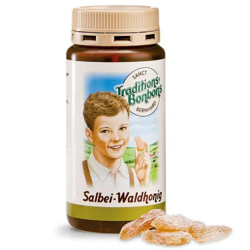 Sanct Bernhard torok cukorka zsályával - 170g Sanct Bernhard torok cukorka zsályával - 170g