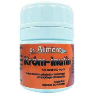 Dr. Aliment króm-inulin tabletta - 120 db