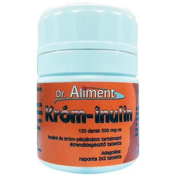 Dr. Aliment króm-inulin tabletta - 120 db Dr. Aliment króm-inulin tabletta - 120 db
