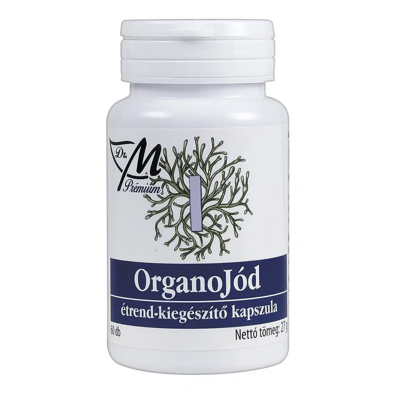 Dr. M Prémium Organojód kapszula - 60db Dr. M Prémium Organojód kapszula - 60db