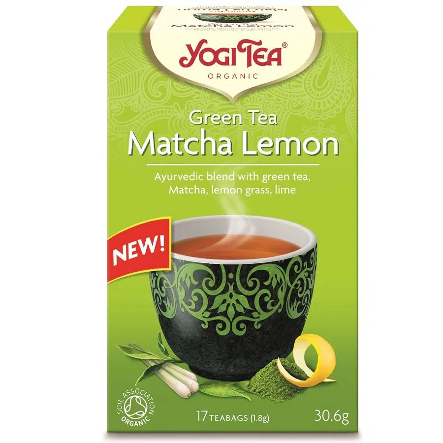 Yogi Zöld tea matcha-citrom tea - 17 filter Yogi Zöld tea matcha-citrom tea - 17 filter