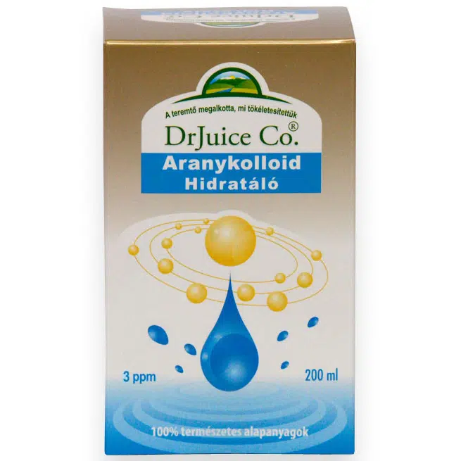 DrJuice Co. Aranykolloid Hidratáló - 200ml DrJuice Co. Aranykolloid Hidratáló - 200ml