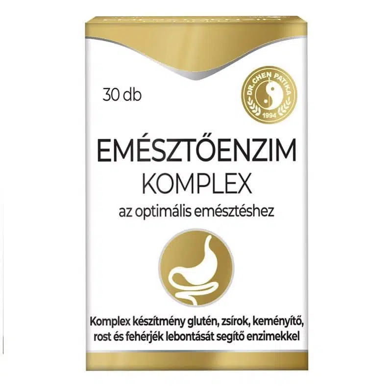 Dr. Chen Emésztőenzim komplex kapszula - 30db Dr. Chen Emésztőenzim komplex kapszula - 30db