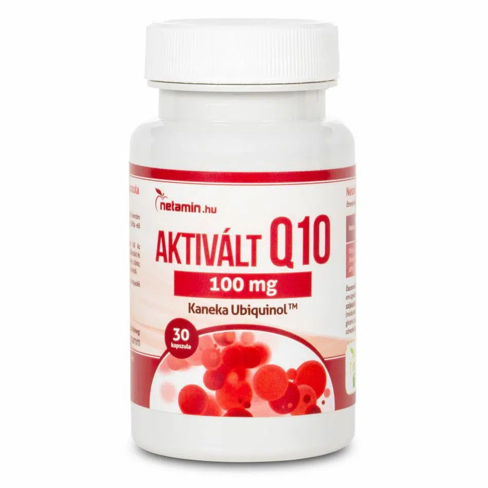 Netamin Aktivált Q10 100mg kapszula - 30db Netamin Aktivált Q10 100mg kapszula - 30db