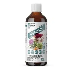 Natur Tanya Hepa Detox máj és emésztés támogató komplex ital - 500ml Natur Tanya Hepa Detox máj és emésztés támogató komplex ital - 500ml