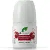 Dr. Organic bio gránátalma golyós dezodor - 50ml