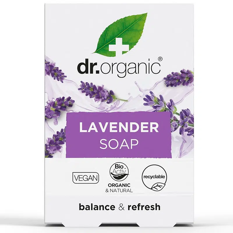 Dr. Organic bio levendula szappan - 100g Dr. Organic bio levendula szappan - 100g